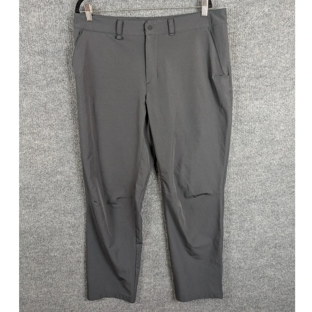 The North Face Mens Hiking Pants Dark Gray Stretch Outdoor Trekking 36x32